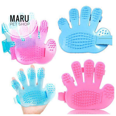 Găng tay tắm chó mèo hạt rẻ - Huna