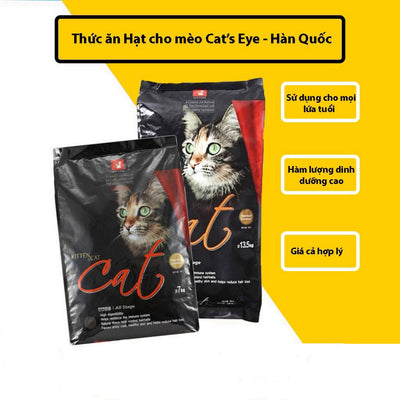 Thức ăn cho mèo Cat Eye túi 1kg Hàn Quốc - Huna
