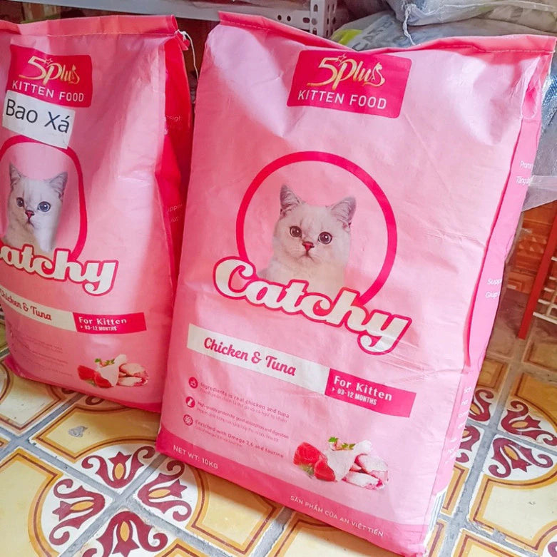 Hạt Catchy Kitten 400gr - Thức ăn hạt cho mèo con giàu dinh dưỡng - Huna