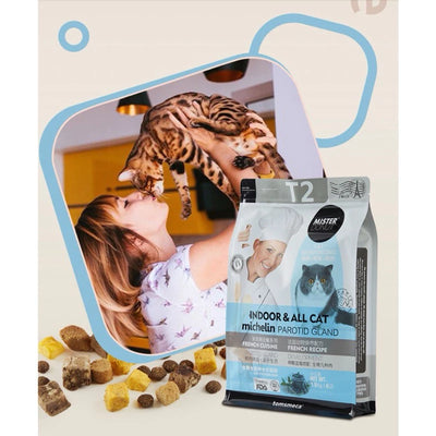 Hạt cho mèo Mister Donut T1/T2 1.8kg Thức ăn cho mèo mẹ, mèo con cao cấp, Dinh Dưỡng Toàn Diện - Huna