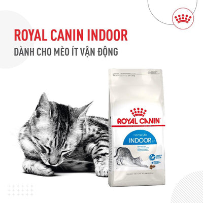 Thức ăn khô hạt cho mèo Royal Canin Indoor 27 - Huna