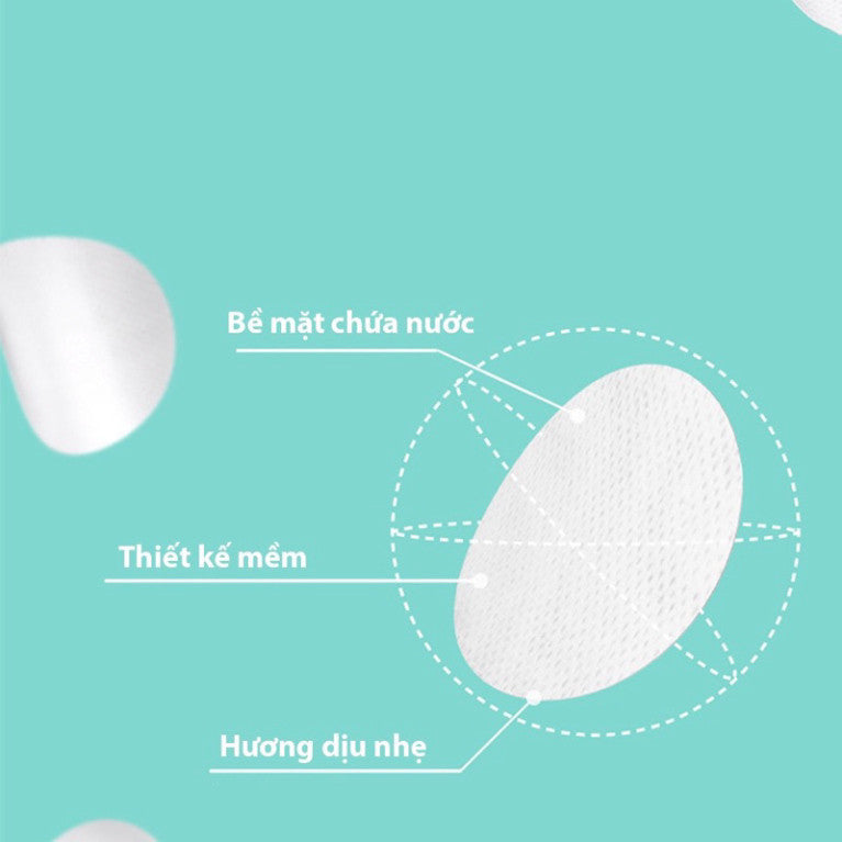 Khăn ướt lau mắt và tai ố bẩn cho chó mèo từ cây Lô Hội - hộp 130 chiếc - Huna