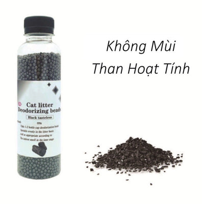 Hạt khử mùi cát mèo hạt than hoạt tính khử mùi phân mèo - Huna