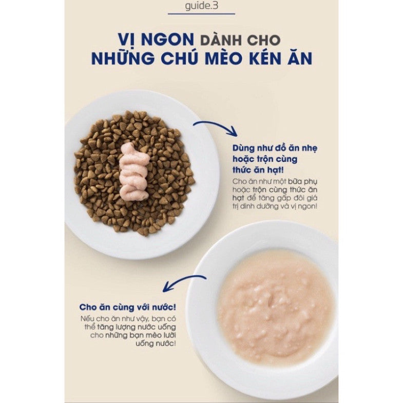 Súp thưởng cho mèo Nutri Plan nhập khẩu Hàn Quốc - Huna