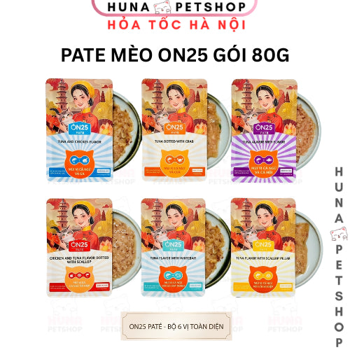 Pate Cho Mèo Mọi Lứa Tuổi On25 80g