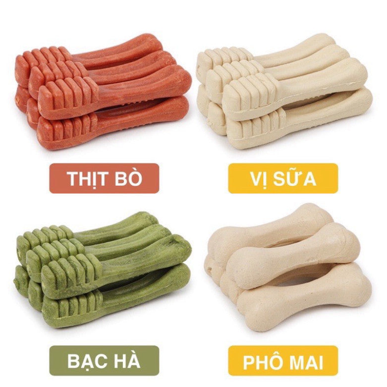 Xương Gặm Orgo Sạch Răng, Thơm Miệng, Bổ Sung Canxi Cho Chó - Huna