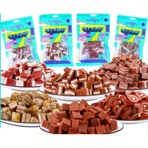 Đồ ăn vặt Cho Chó 100g - Thịt Nguyên Chất Sấy Khô, Hương Vị Hấp Dẫn, Kích Thích Tiêu Hóa