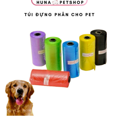 Túi Đựng Phân Chó Mèo Mini Sinh Học Tiện Lợi Chống Rò Rỉ Khử Mùi
