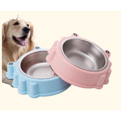 Bát Ăn Inox Cho Chó Mèo – Ngộ Nghĩnh, Tiện Lợi & Dễ Vệ Sinh