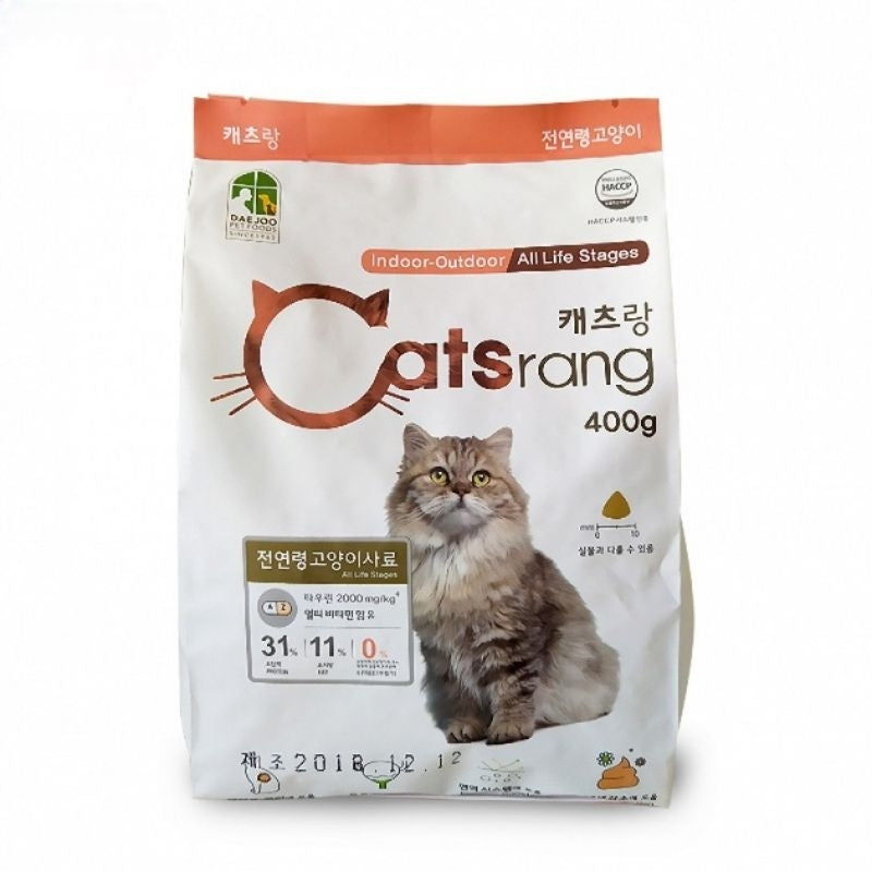 Hạt Khô Cho Mèo Catsrang All Life Stage Túi 3kg – Giảm Mùi Hôi, Hỗ Trợ Tiêu Hóa, Ngăn Búi Lông – Dành Cho Mèo Trên 3 T