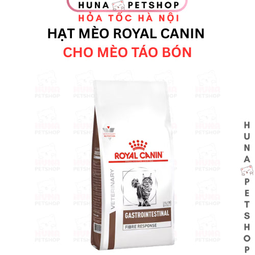 Hạt Mèo Royal Canin Fibre Response (400g/2kg) - Hỗ Trợ Tiêu Hóa, Táo Bón - Huna