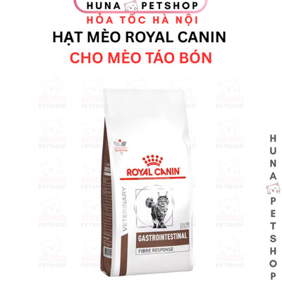 Hạt Mèo Royal Canin Fibre Response (400g/2kg) - Hỗ Trợ Tiêu Hóa, Táo Bón - Huna