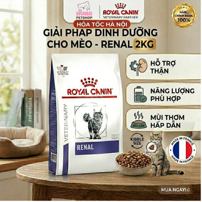 Hạt Mèo Royal Canin Renal - Hỗ Trợ Thận, Suy Thận Mãn Tính - Huna