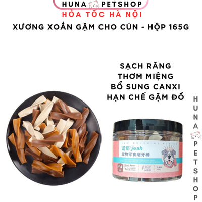 Xương Gặm Yeah Chắc Khoẻ Sạch Răng Cho Chó Hộp - Hộp 165g